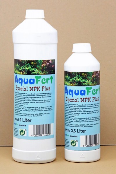AquaFert Spezial NPK Plus in Flaschen