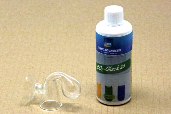CO2 - Dauertestset - Dropchecker mit Testlösung für 20 mg/l 